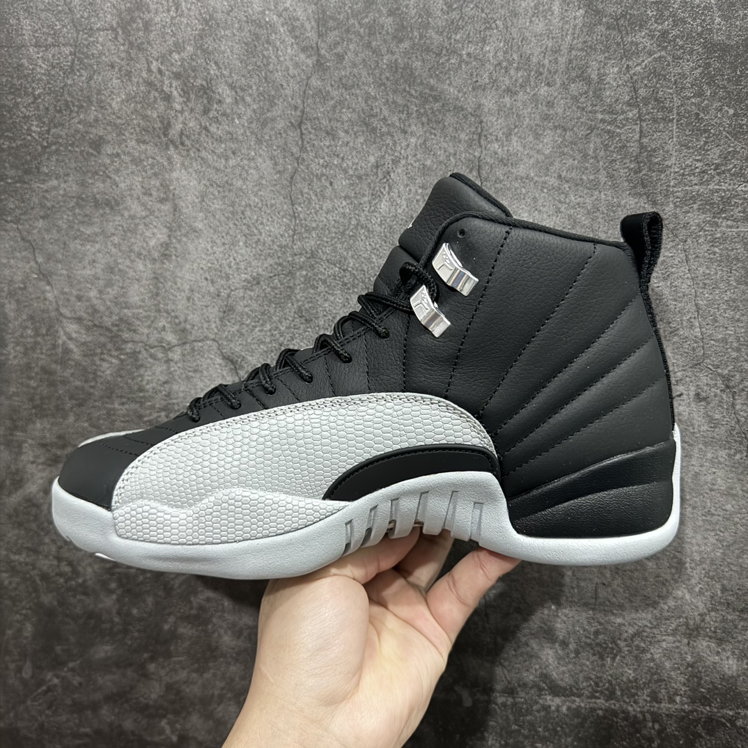 Air Jordan 12 AJ12 Retro Men's Basketball Shoe Wolf Grey Black CT8013-010