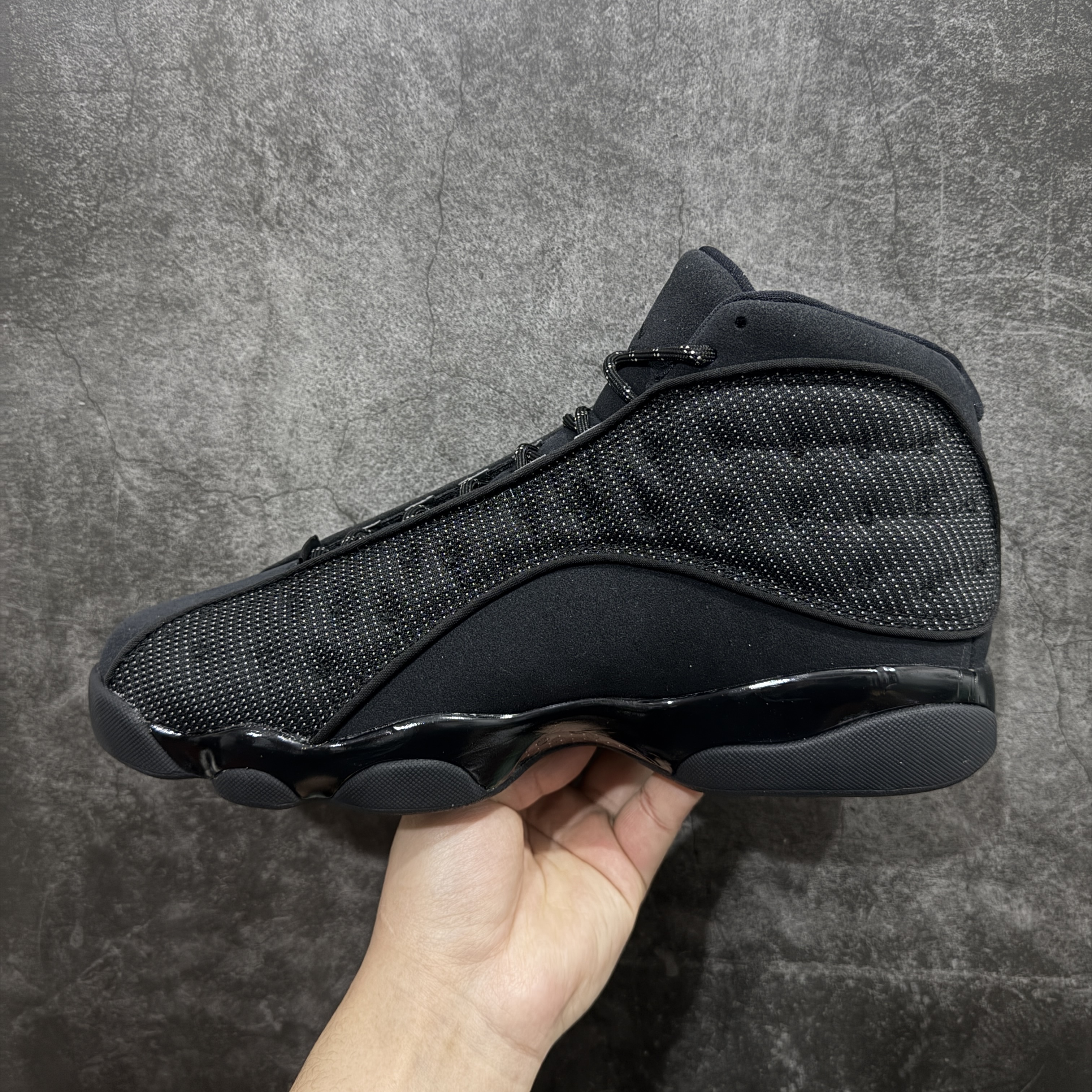 Air Jordan 13 Retro 'Black Cat' Men's Basketball Shoes 414571 011