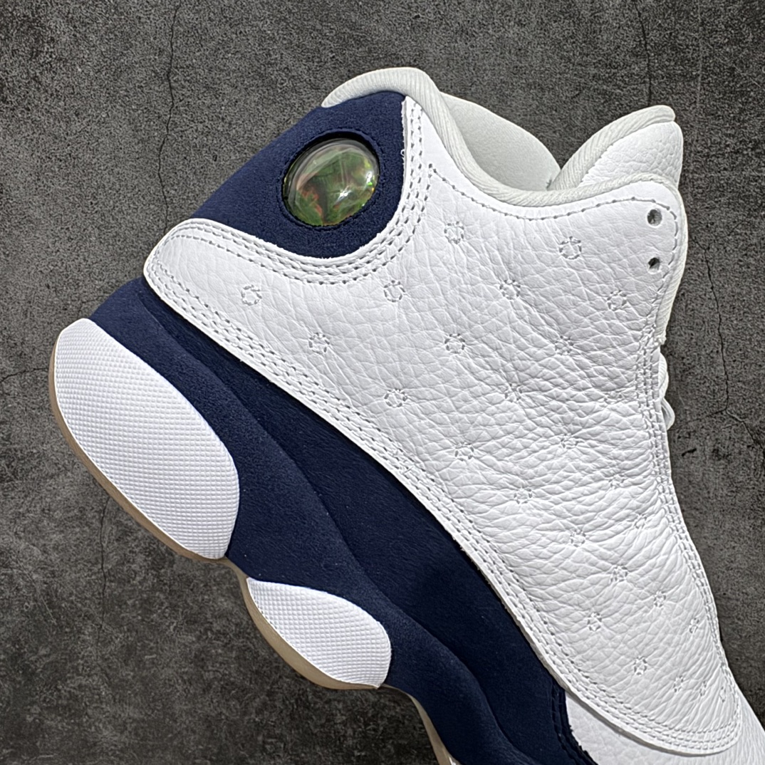 Air Jordan 13 'White and Midnight Navy' Men's Basketball Shoe 414571-140