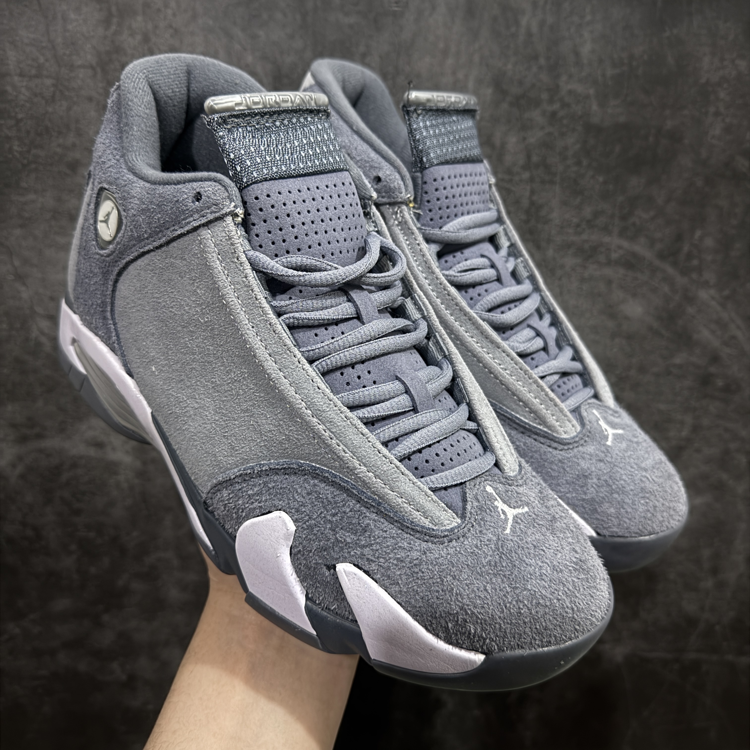 Air Jordan 14 Retro 'Flint Grey' Men's Basketball Shoe FJ3460 012