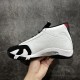 Air Jordan 14 Retro 'Black Toe' 2024 Men's Basketball Shoes 487471 160