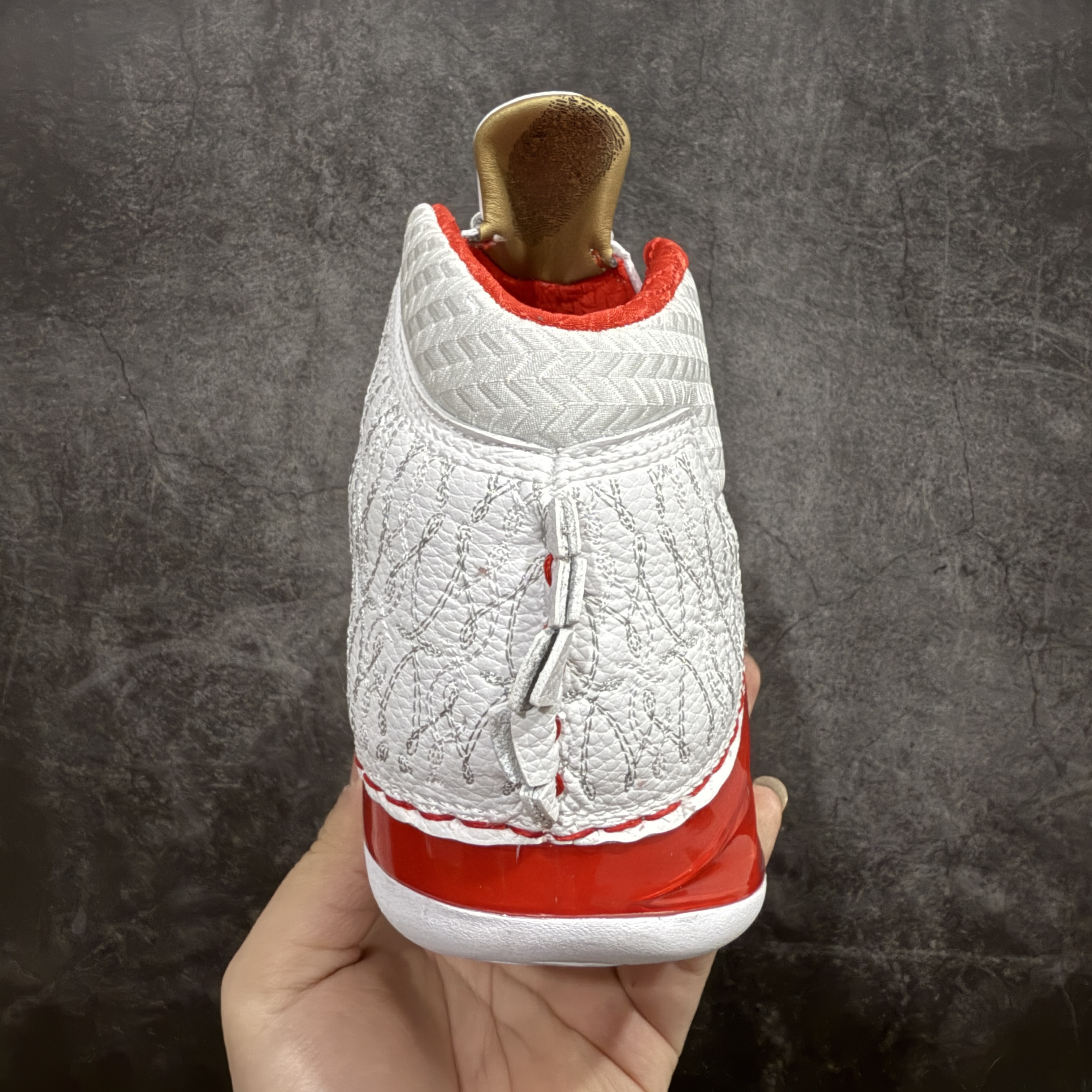 Air Jordan 23 OG 'White Varsity Red' Men's Basketball Shoe 318376-161