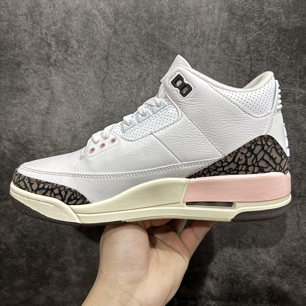 Air Jordan 3 Retro Neapolitan Dark Mocha Men's & Women's Basketball Shoes CK9246-102