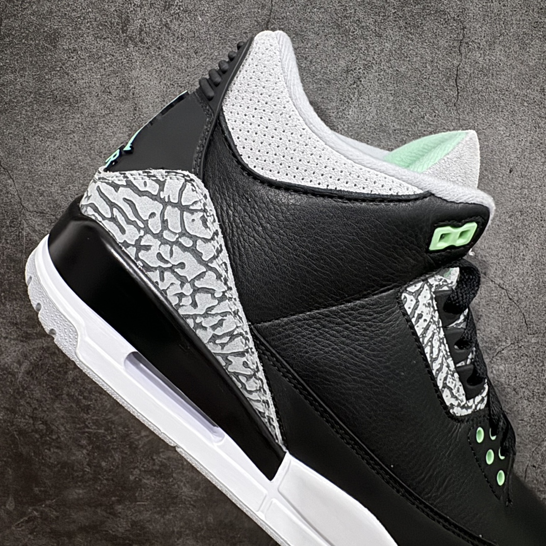 Air Jordan 3 Retro Green Glow Men's Basketball Shoe CT8532-031