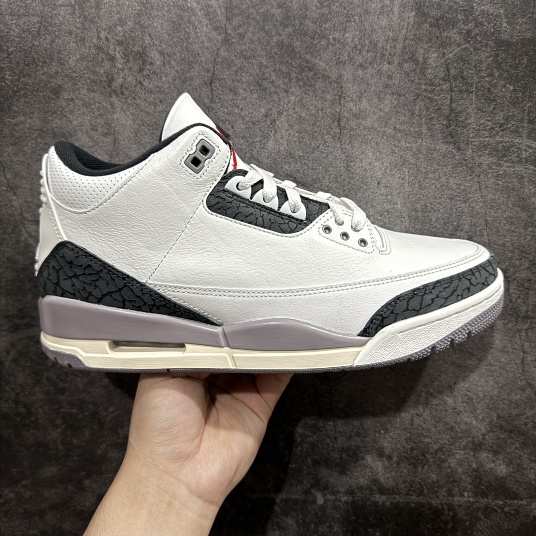 Air Jordan 3 Retro 'Cement Grey' Men's & Women's Basketball Shoes CT8532 106