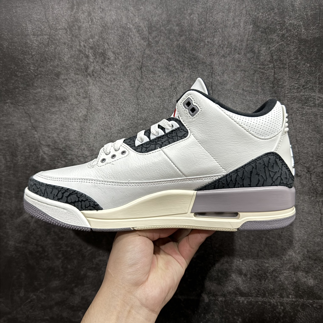 Air Jordan 3 Retro 'Cement Grey' Men's & Women's Basketball Shoes CT8532 106