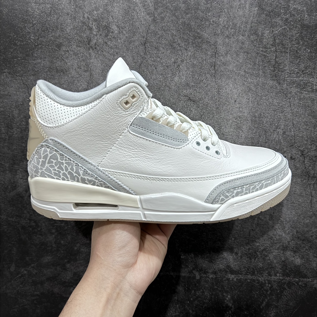 Air Jordan 3 "Ivory" AJ3 Men's & Women's Basketball Shoes FJ9479-100 