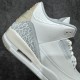 Air Jordan 3 "Ivory" AJ3 Men's & Women's Basketball Shoes FJ9479-100 