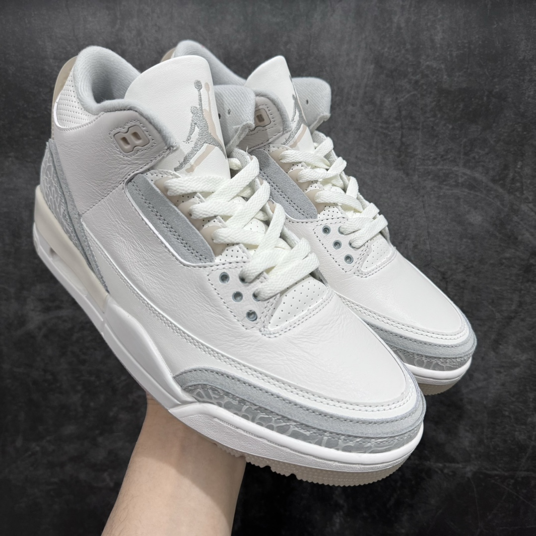 Air Jordan 3 "Ivory" AJ3 Men's & Women's Basketball Shoes FJ9479-100 