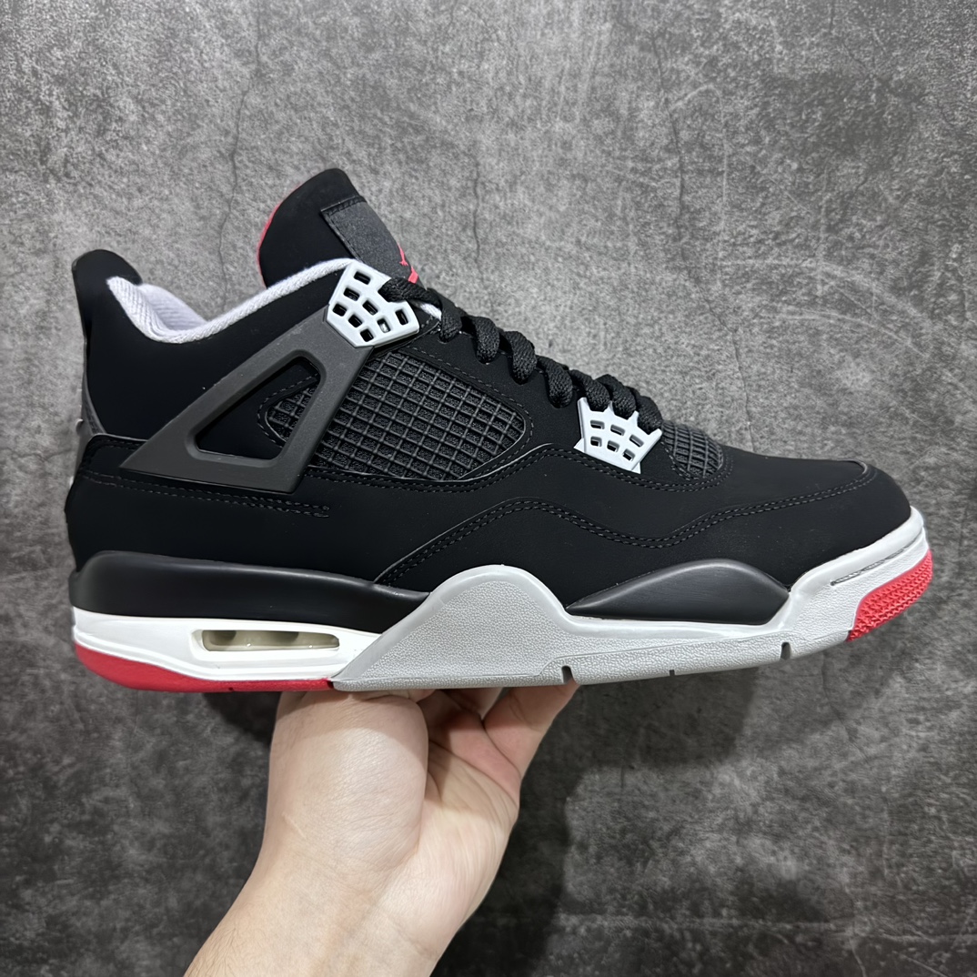 Air Jordan 4 Retro OG 'Bred' 2019 Men's & Women's Basketball Shoes 308497 060