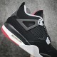 Air Jordan 4 Retro OG 'Bred' 2019 Men's & Women's Basketball Shoes 308497 060