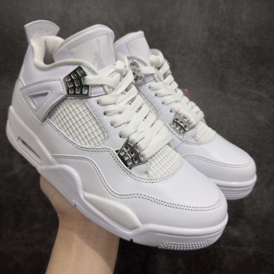 Air Jordan 4 Retro "Pure Money" Men's & Women's Basketball Shoes 308497 100