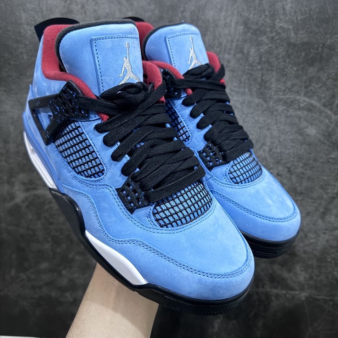 Travis Scott x Air Jordan 4 Retro 'Cactus Jack' Men's Basketball Shoe 308497-406