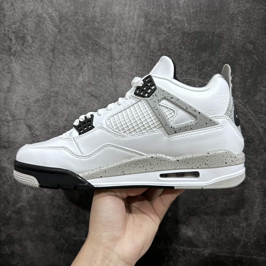 Air Jordan 4 Retro OG 'White Cement' 2016 Men's & Women's Basketball Shoes 840606-190