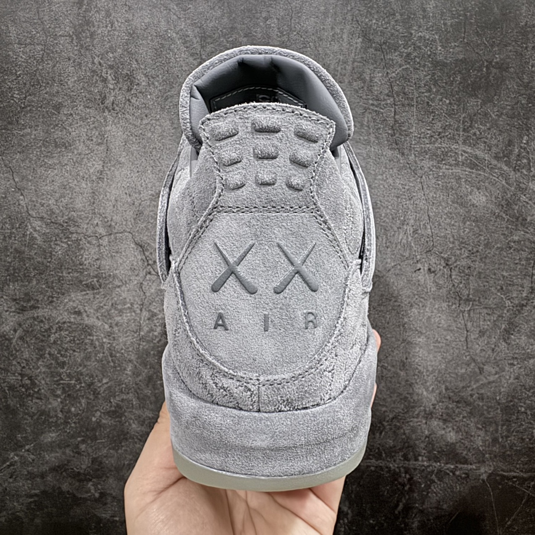 KAWS x Air Jordan 4 Retro 'Cool Grey' Men's Basketball Shoe 930155-003