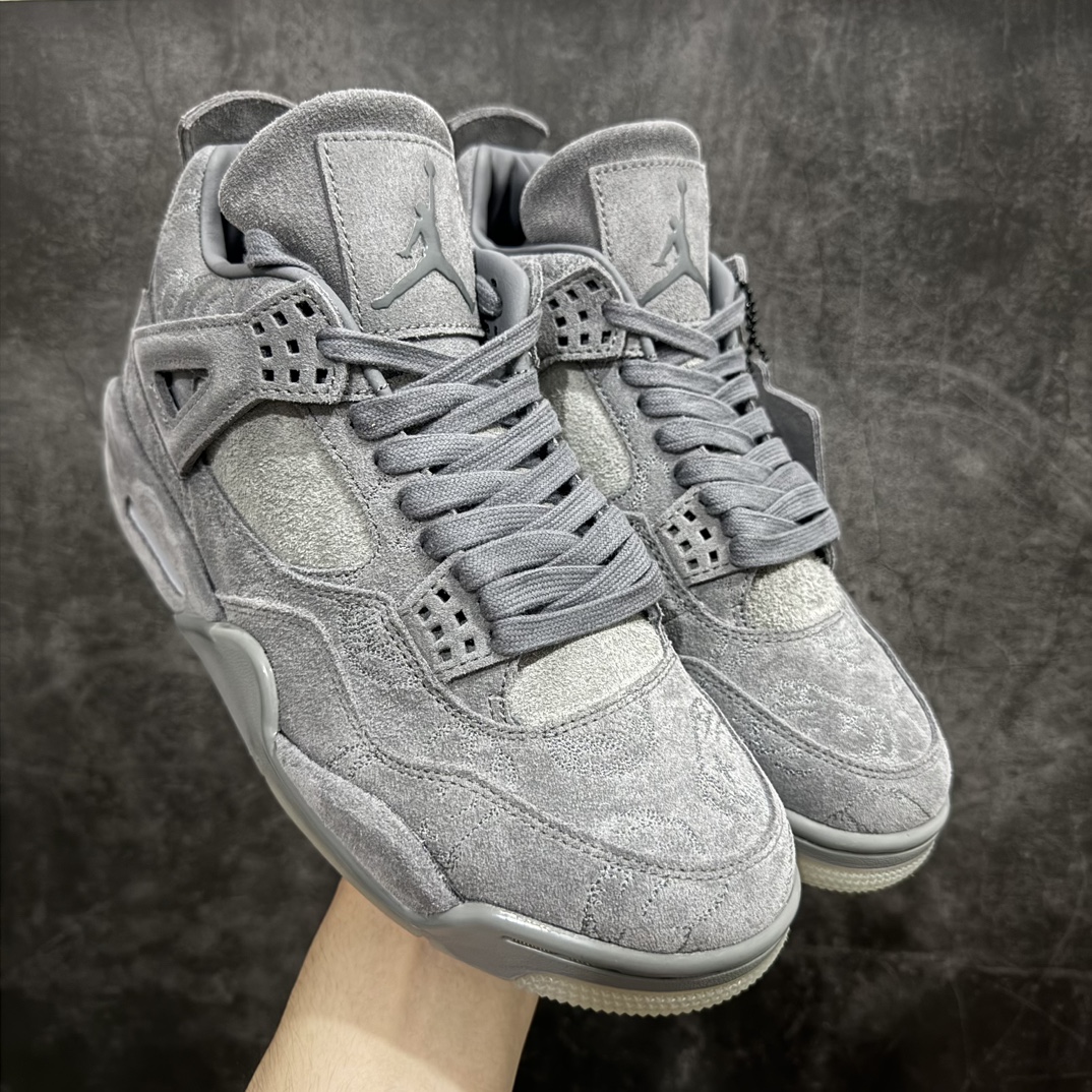 KAWS x Air Jordan 4 Retro 'Cool Grey' Men's Basketball Shoe 930155-003