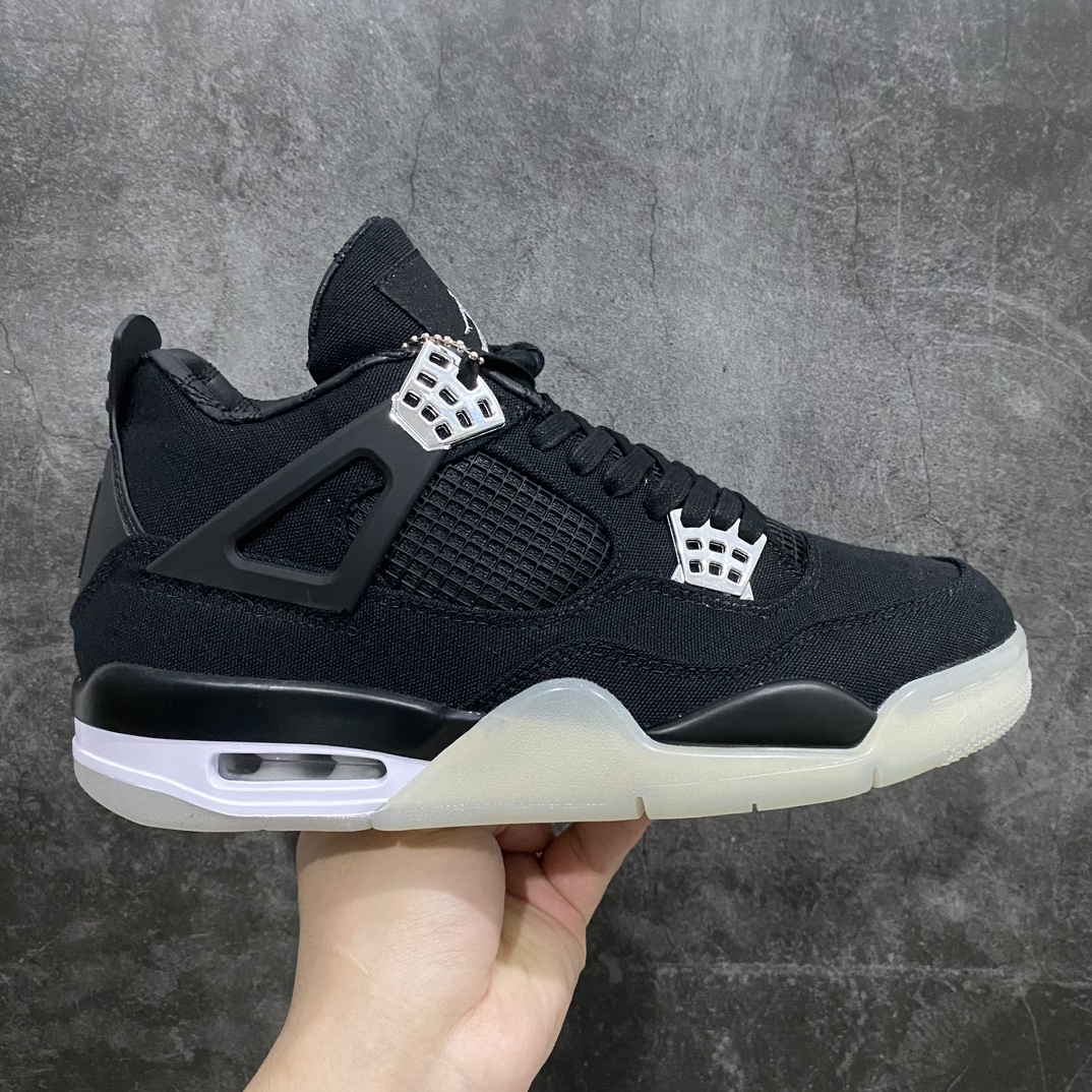 Eminem x Carhartt x Air Jordan 4 Retro 'Black Chrome' Men's Basketball Shoe AJ4-582314