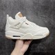 Levi's x Air Jordan 4 Retro 'White Denim' Men's Basketball Shoe AO2571 100