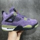 Air Jordan 4 Retro Canyon Purple Men's & Women's Basketball Shoes AQ9129-500