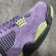 Air Jordan 4 Retro Canyon Purple Men's & Women's Basketball Shoes AQ9129-500