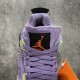 Air Jordan 4 Retro Canyon Purple Men's & Women's Basketball Shoes AQ9129-500