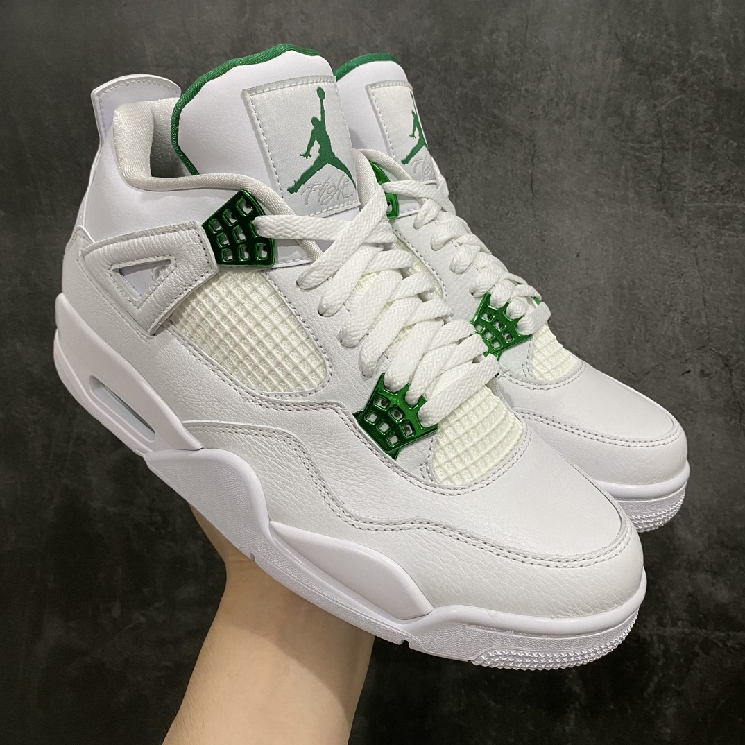 Air Jordan 4 Retro 'Green Metallic' Men's & Women's Basketball Shoes CT8527-113