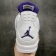 Air Jordan 4 Retro 'Purple Metallic' Men's & Women's Basketball Shoes CT8527-115