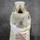 Off White x Air Jordan 4 Retro SP Sail Men's & Women's Basketball Shoes CV9388-100