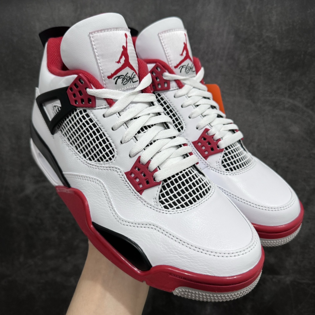 Air Jordan 4 Retro OG 'Fire Red' 2020 Men's & Women's Basketball Shoes DC7770-160