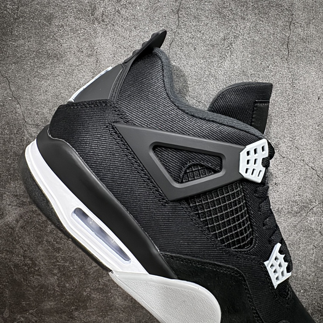 Air Jordan 4 Retro " Black Canvas AJ4 Joe 4 Culture Basketball Shoes Black Canvas DH7138-006 