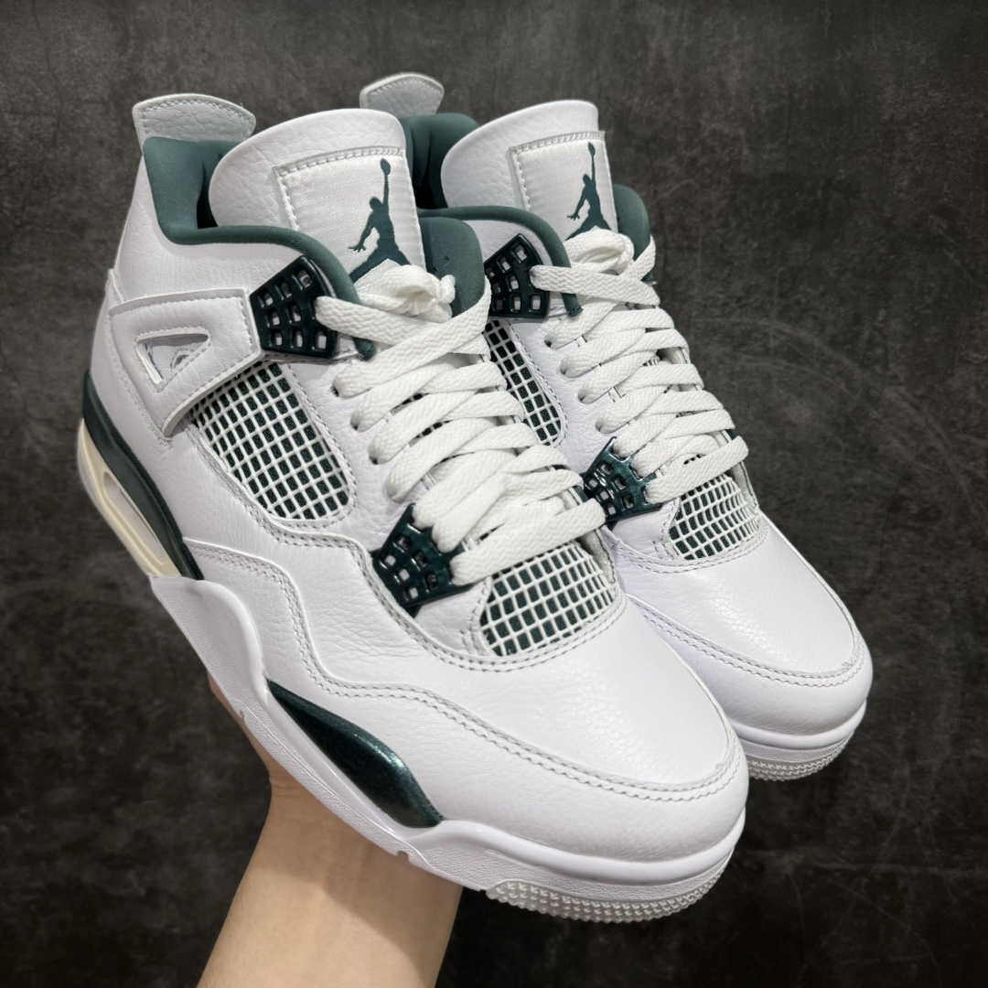 Air Jordan 4 Retro Oxidized Green Men's & Women's Basketball Shoes FQ8138-103