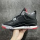 Air Jordan 4 AJ4 "Bred Reimagined" 2024 Men's & Women's Basketball Shoes FV5029-006