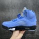 Air Jordan 5 Retro UNC University Blue Men's Basketball Shoes DV1310-401