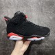 Air Jordan 6 Retro Black Infrared (2019) Men's Basketball Shoes 384664-060