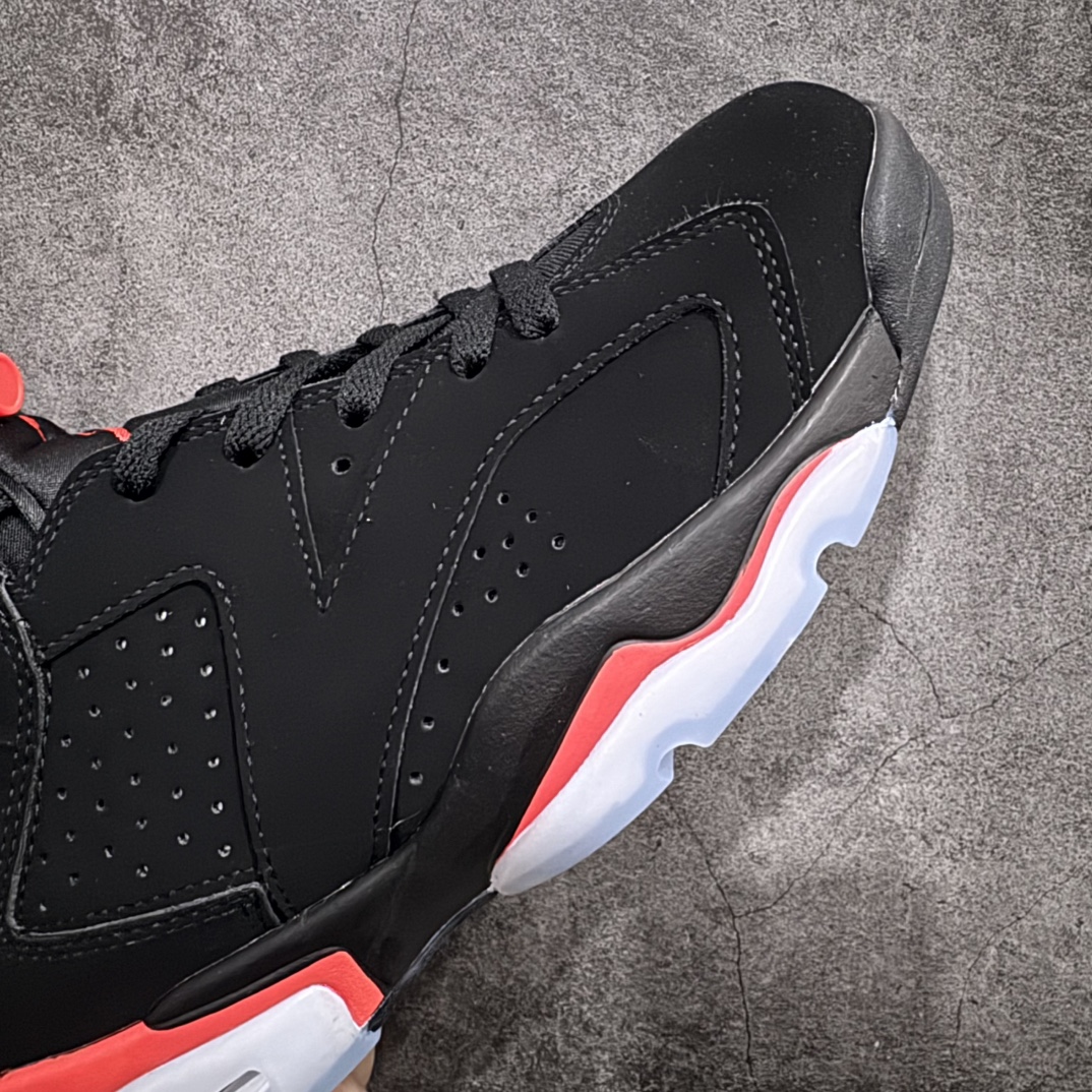 Air Jordan 6 Retro Black Infrared (2019) Men's Basketball Shoes 384664-060