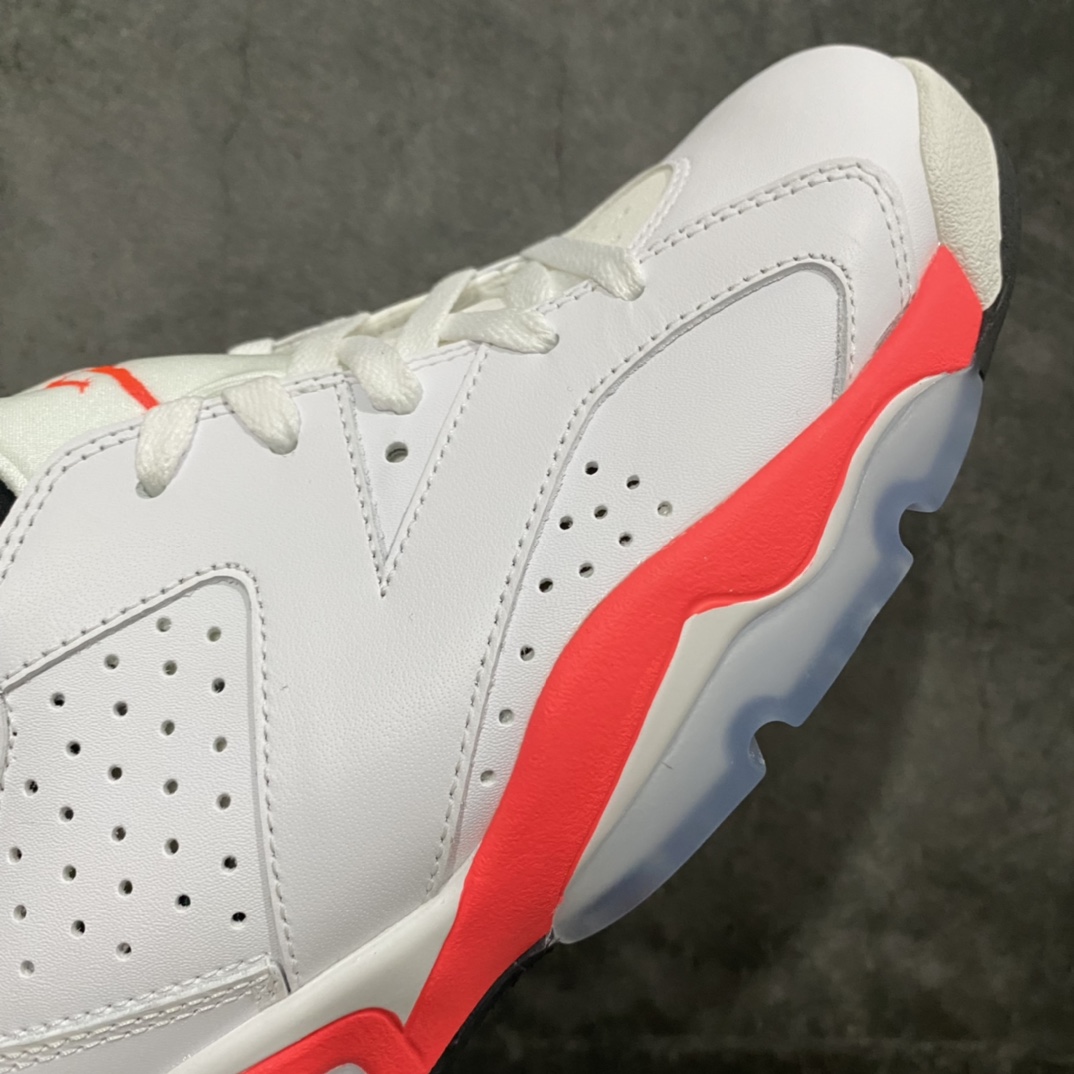 Air Jordan 6 Retro 'White Infrared' Men's Basketball Shoe 384664 123