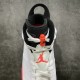 Air Jordan 6 Retro 'White Infrared' Men's Basketball Shoe 384664 123