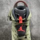 Travis Scott x Air Jordan 6 Retro 'Olive' Men's Basketball Shoe CN1084-200