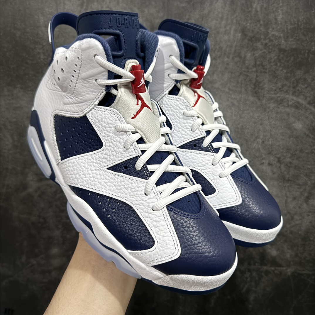 Air Jordan 6 Retro 'Olympic' 2024 Men's Basketball Shoes CT8529 164