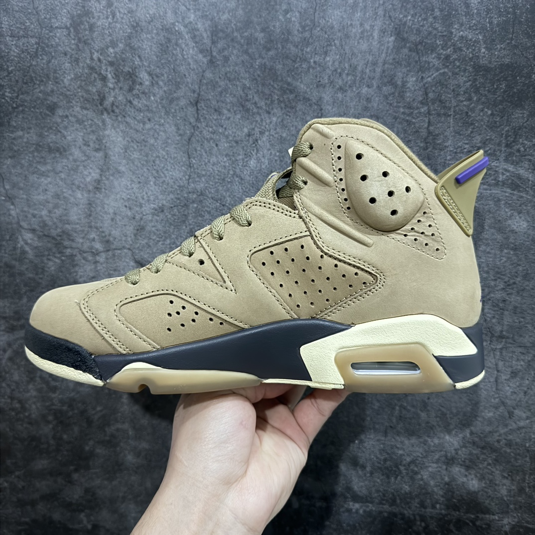 Air Jordan 6 Retro GORE-TEX 'Brown Kelp' Men's Basketball Shoe FD1643-300