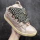 Lanvin Leather Curb Men's and Women's Sneakers