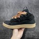 Lanvin Leather Curb Men's and Women's Sneakers