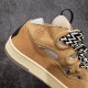 Lanvin Leather Curb Men's and Women's Sneakers