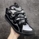 Lanvin Leather Curb Men's and Women's Sneakers