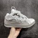 Lanvin Leather Curb Men's and Women's Sneakers