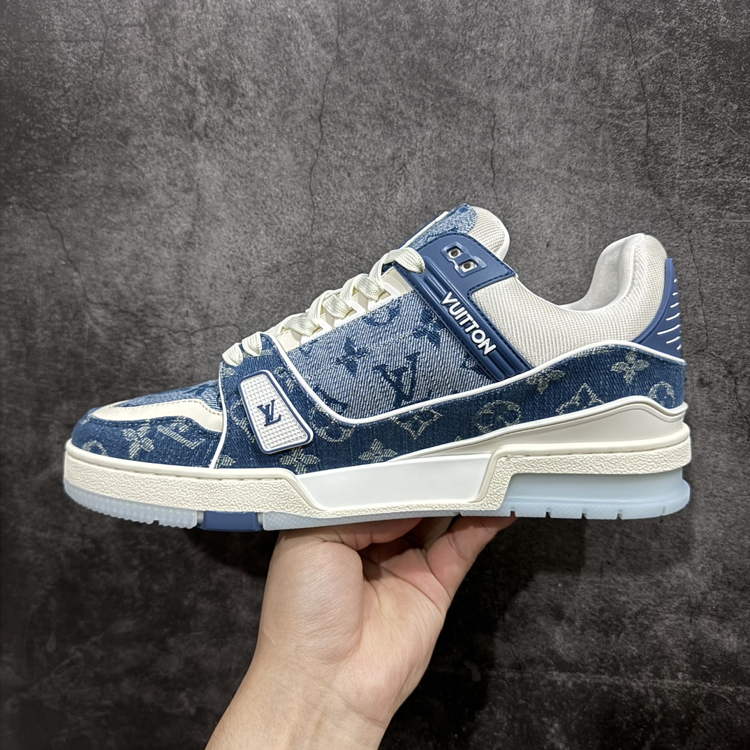 Louis Vuitton LV Trainer Sneaker men's and women's Casual Shoes