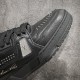 Louis Vuitton Trainer Series Sneakers Black rivets sports shoes