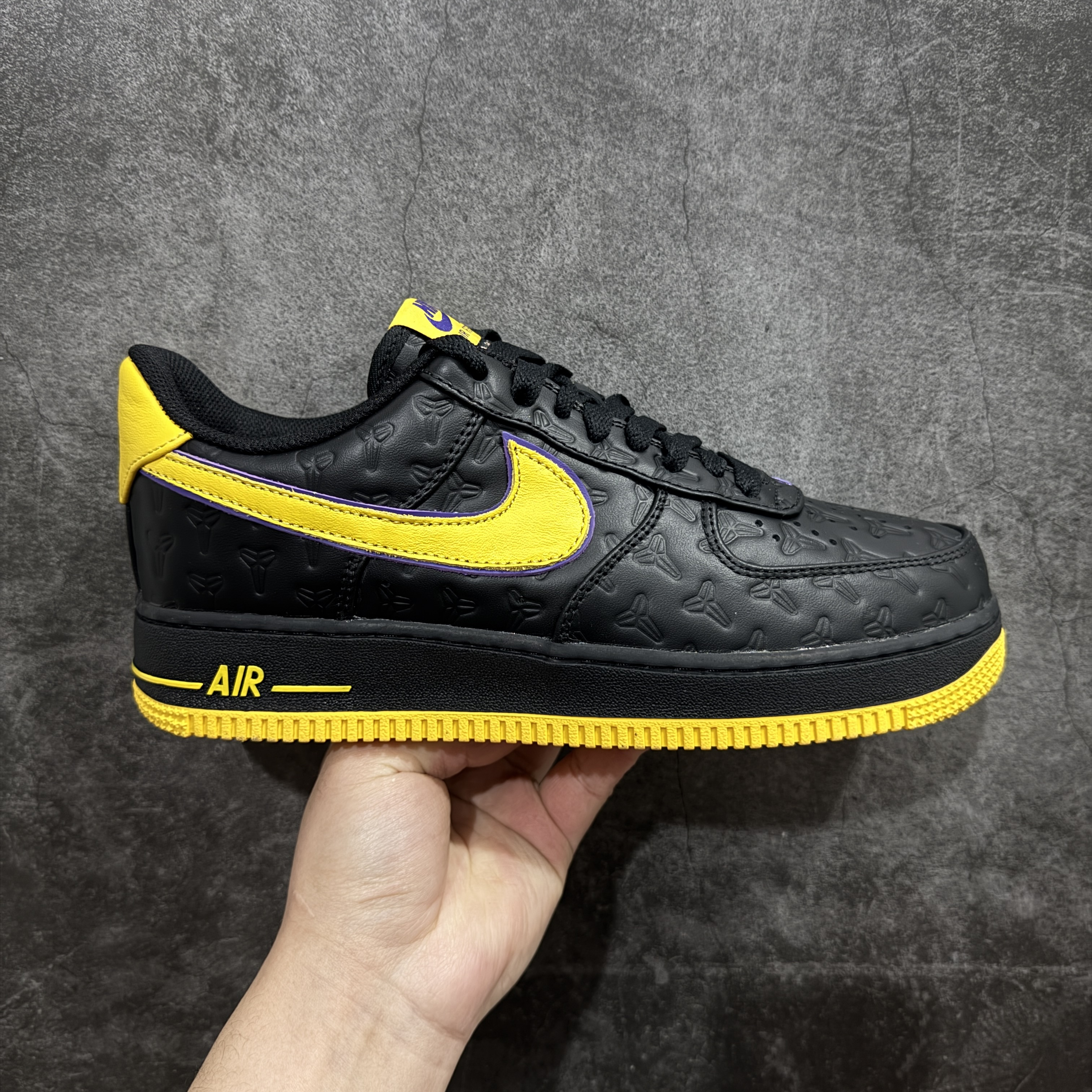 Kobe Bryant x Nike Air Force 1 Low 'Lakers Away' Men's & Women's Sneakers HV5122 001