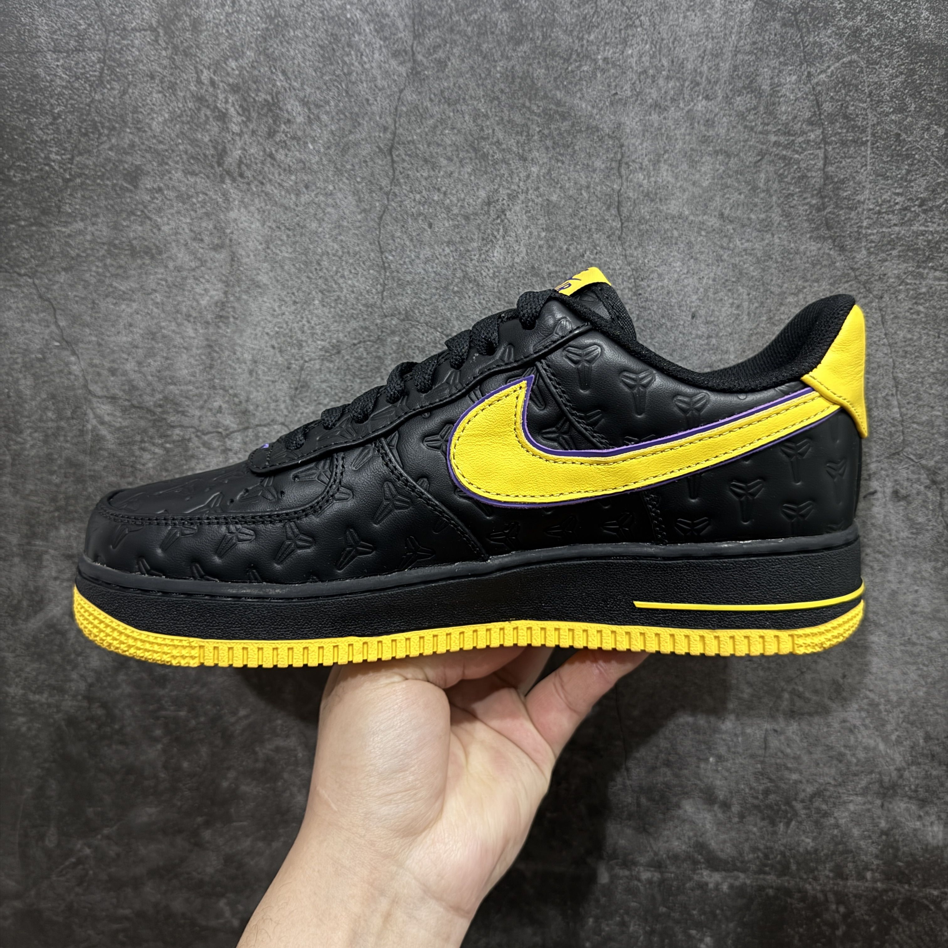 Kobe Bryant x Nike Air Force 1 Low 'Lakers Away' Men's & Women's Sneakers HV5122 001