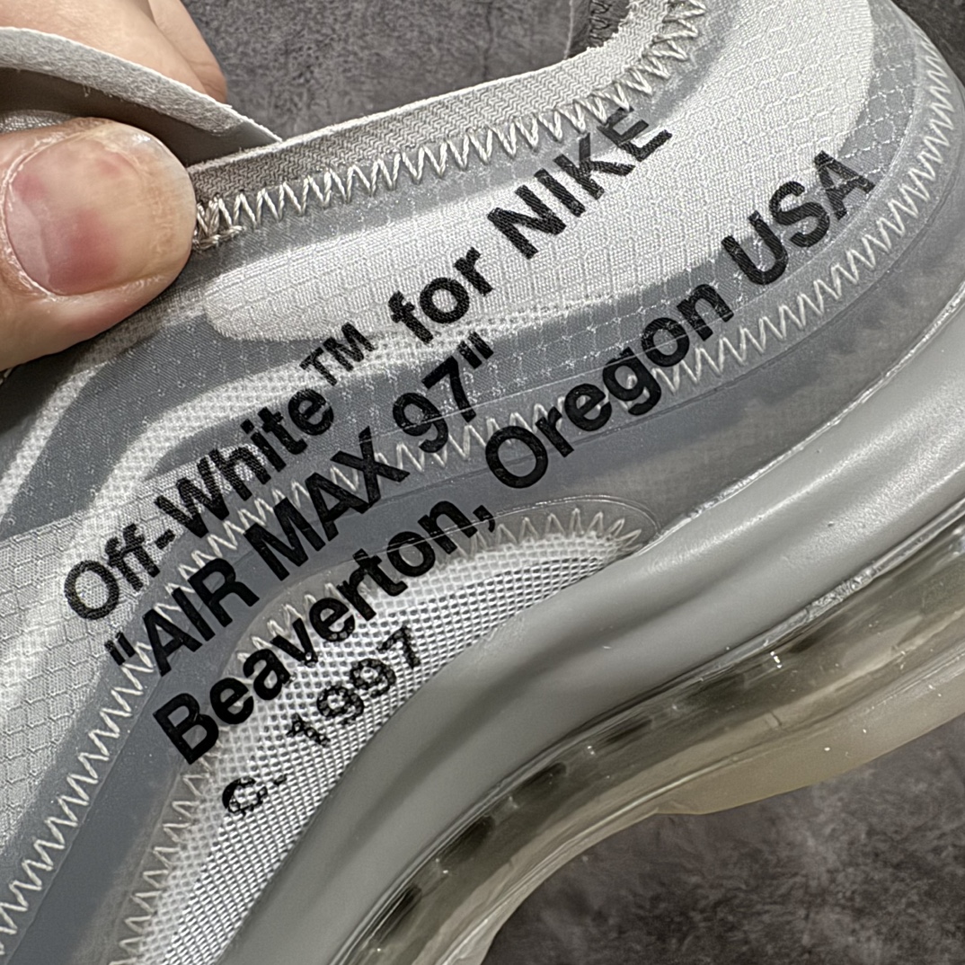 Off-White x Air Max 97 'Menta' Men's Running Shoe AJ4585 101